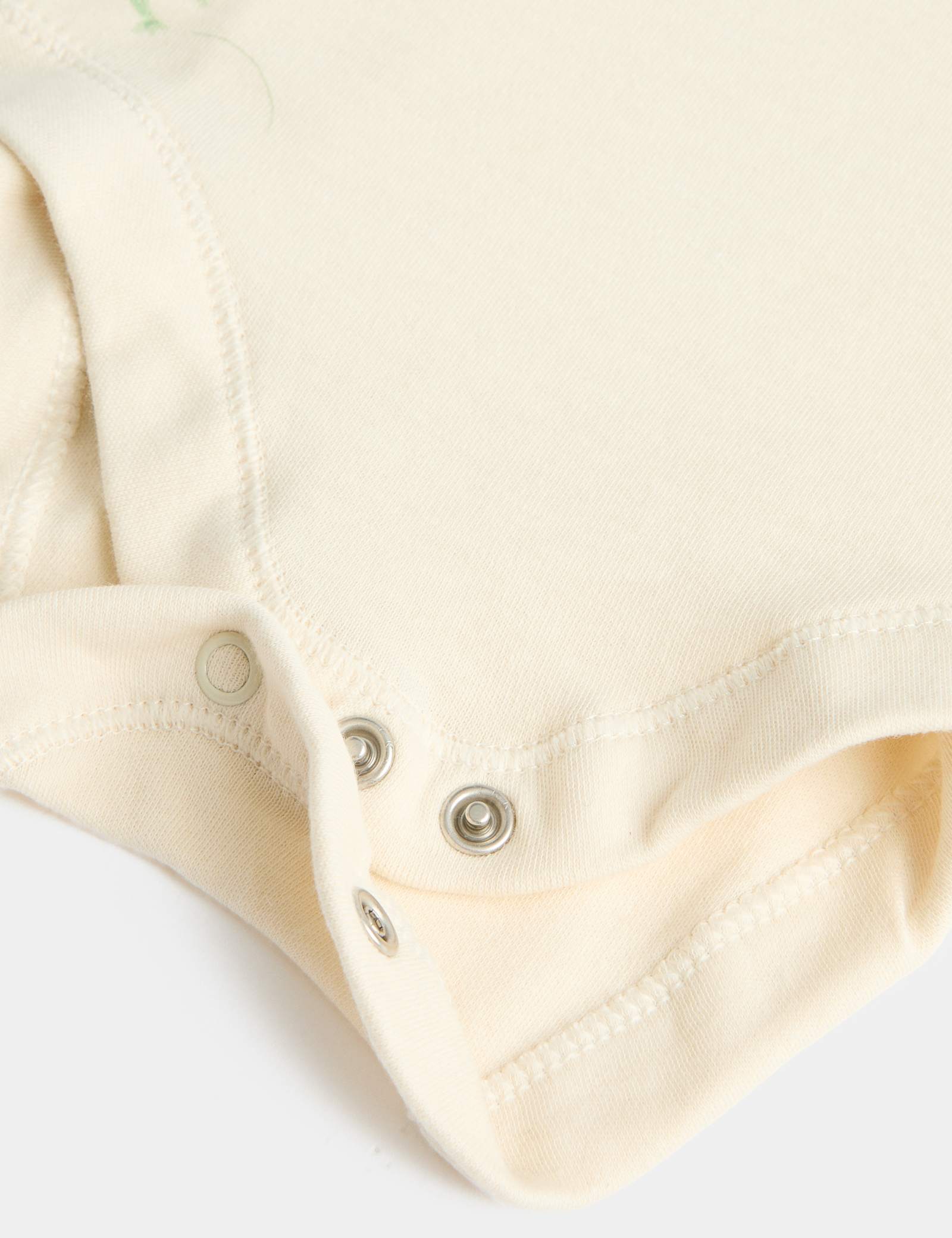 7 Pack Pure Cotton Frog Print Bodysuits (0-3 Yrs) - GREY MIX