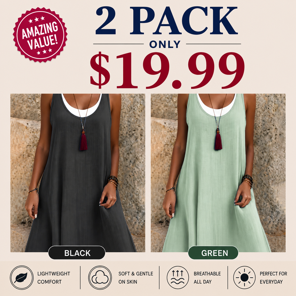 Strapless Summer Layering Dress