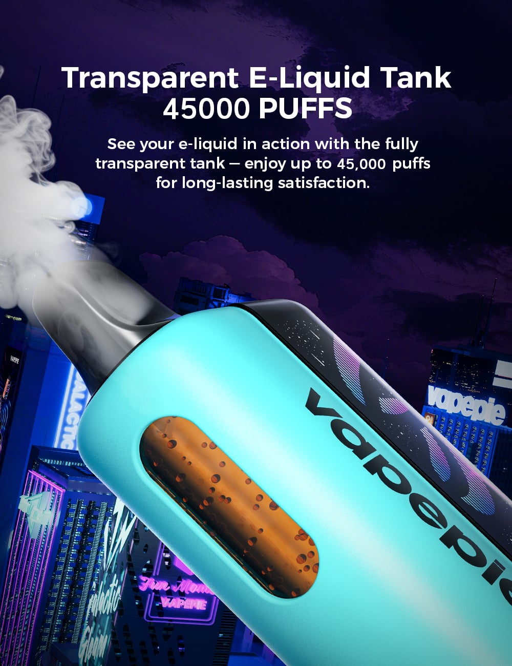 Průhledn&aacute; n&aacute;držka na E-liquid zobrazuj&iacute;c&iacute; vnitřn&iacute; kapalinu