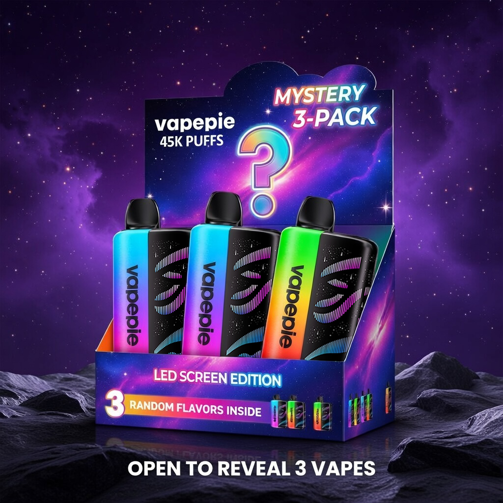 3 ks🎁Mystery Box🎁 | Vapepie Galactic Gleam 45000 potahů