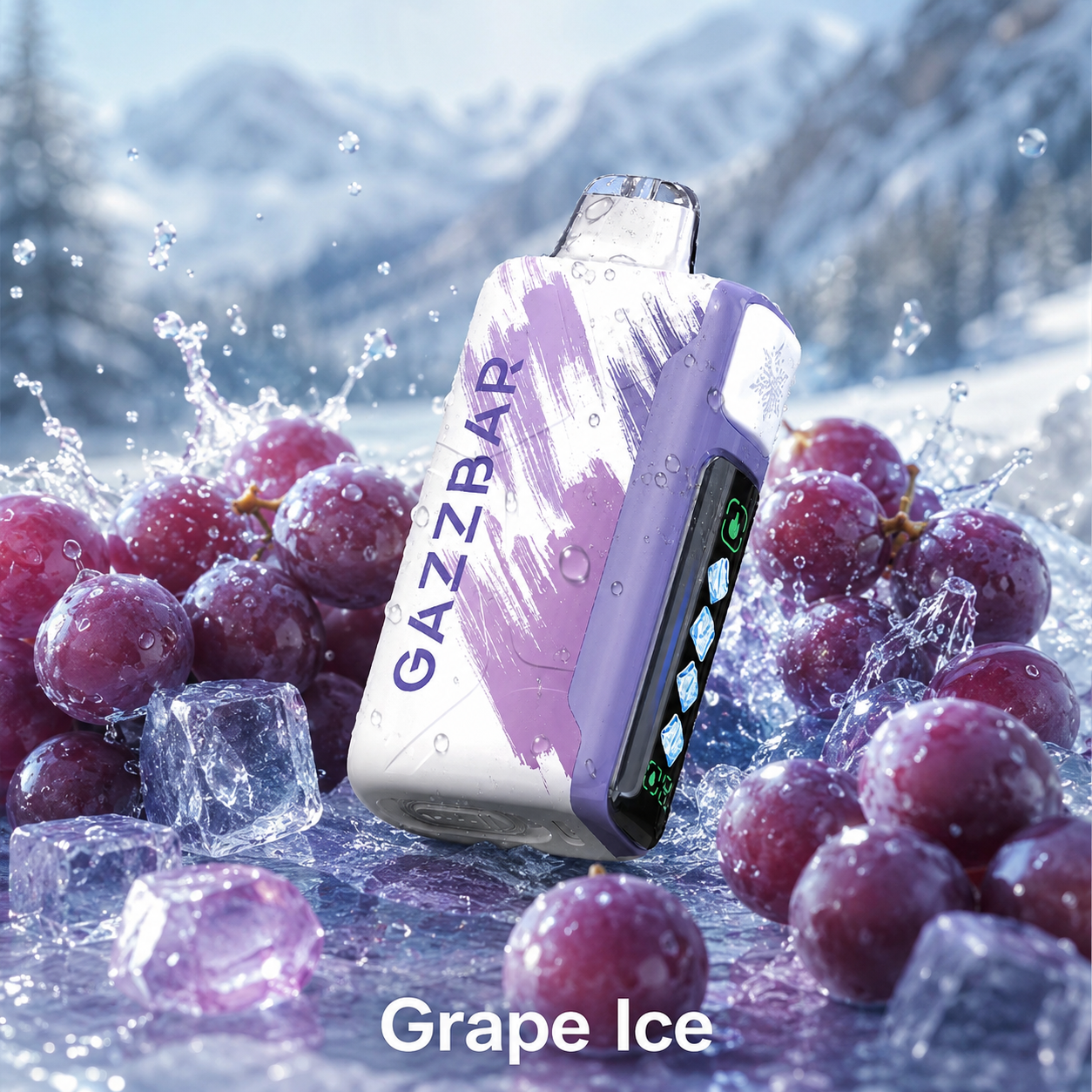 GAZZBAR ICE GOD Ledov&eacute; hrozny &ndash; př&iacute;chuť