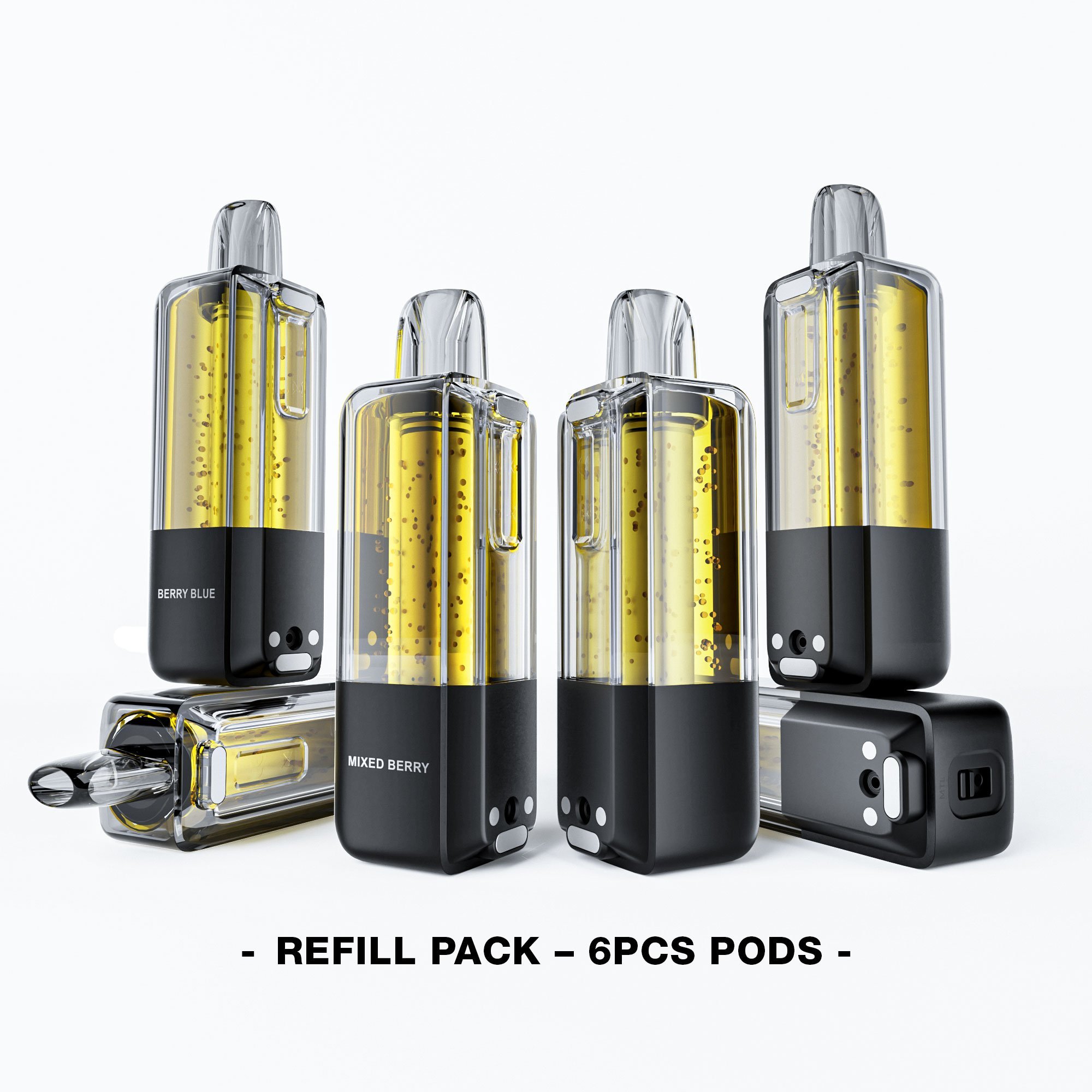 VAPEPIE&TK Ultra X Pod (15000 potahů) – 6 kusů v balení / 7+1 sada