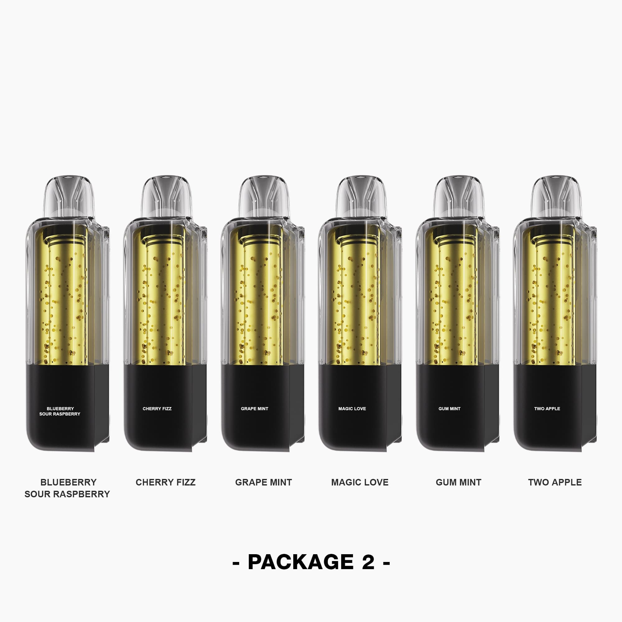 VAPEPIE&TK Ultra X Pod (15000 potahů) – 6 kusů v balení / 7+1 sada