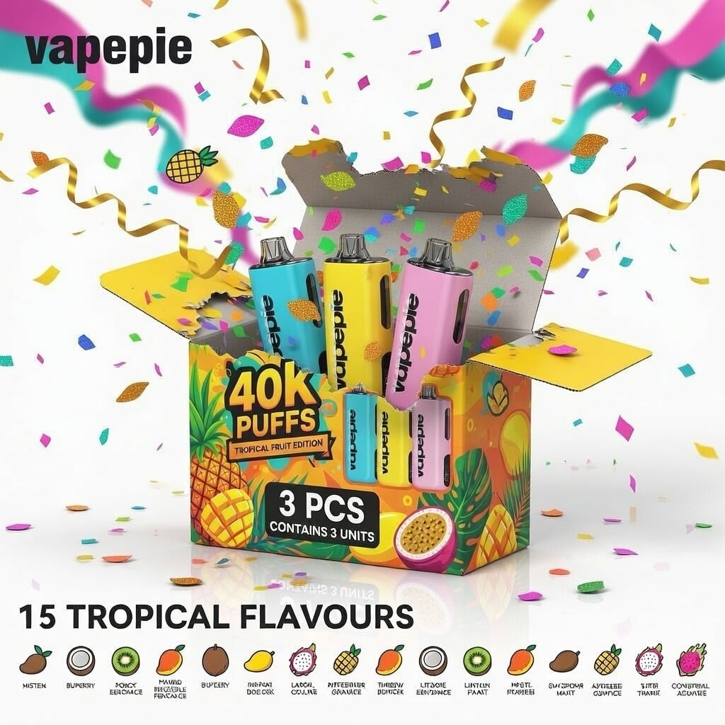 3 ks🎁Mystery Box🎁 | VAPEPIE PRO 40000 potahů