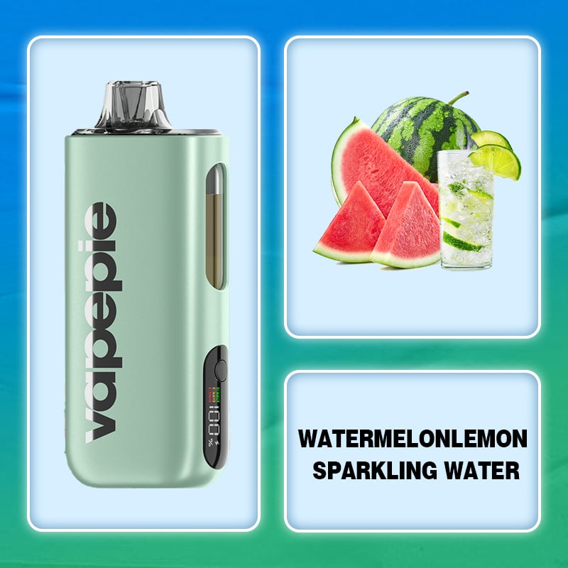 Melounová Mattoni s citronem & VAPEPIE MAX 40000 potahů PRO