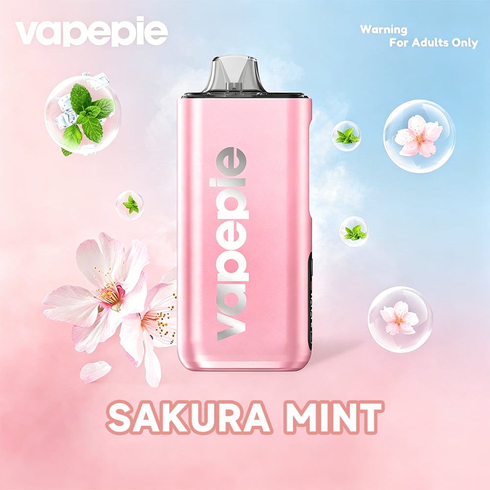 Sakura-máta & VAPEPIE Max 40000 potahů PRO