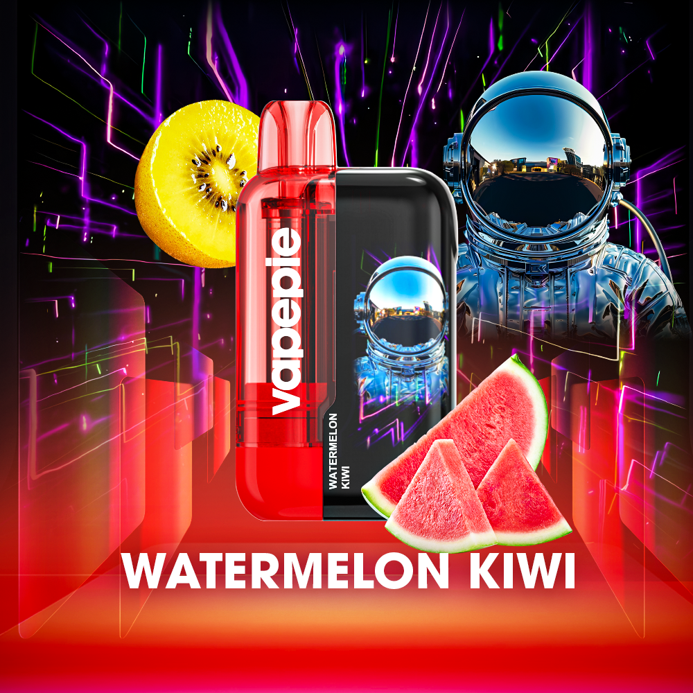Vodnímeloun Kiwi Výbuch🔥 TK × VAPEPIE Ultra Phantom 30000 potahů