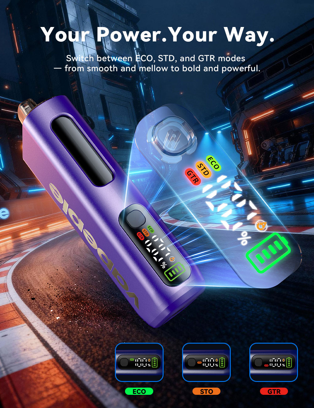 VAPEPIE 40000 PRO Mango Ice &ndash; ovocn&aacute; chuť s ledov&yacute;m efektem