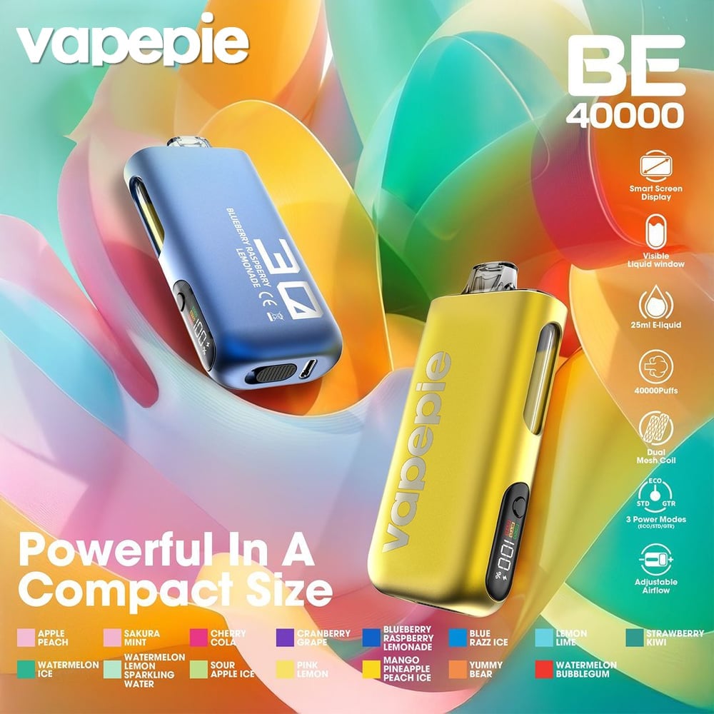 Citron-limeta & VAPEPIE MAX 40000 potahů PRO