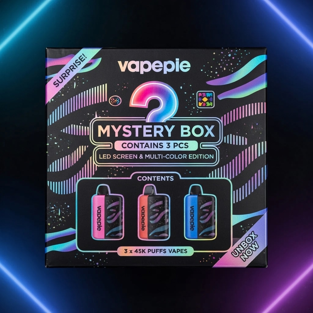 3 ks🎁Mystery Box🎁 | Vapepie Galactic Gleam 45000 potahů