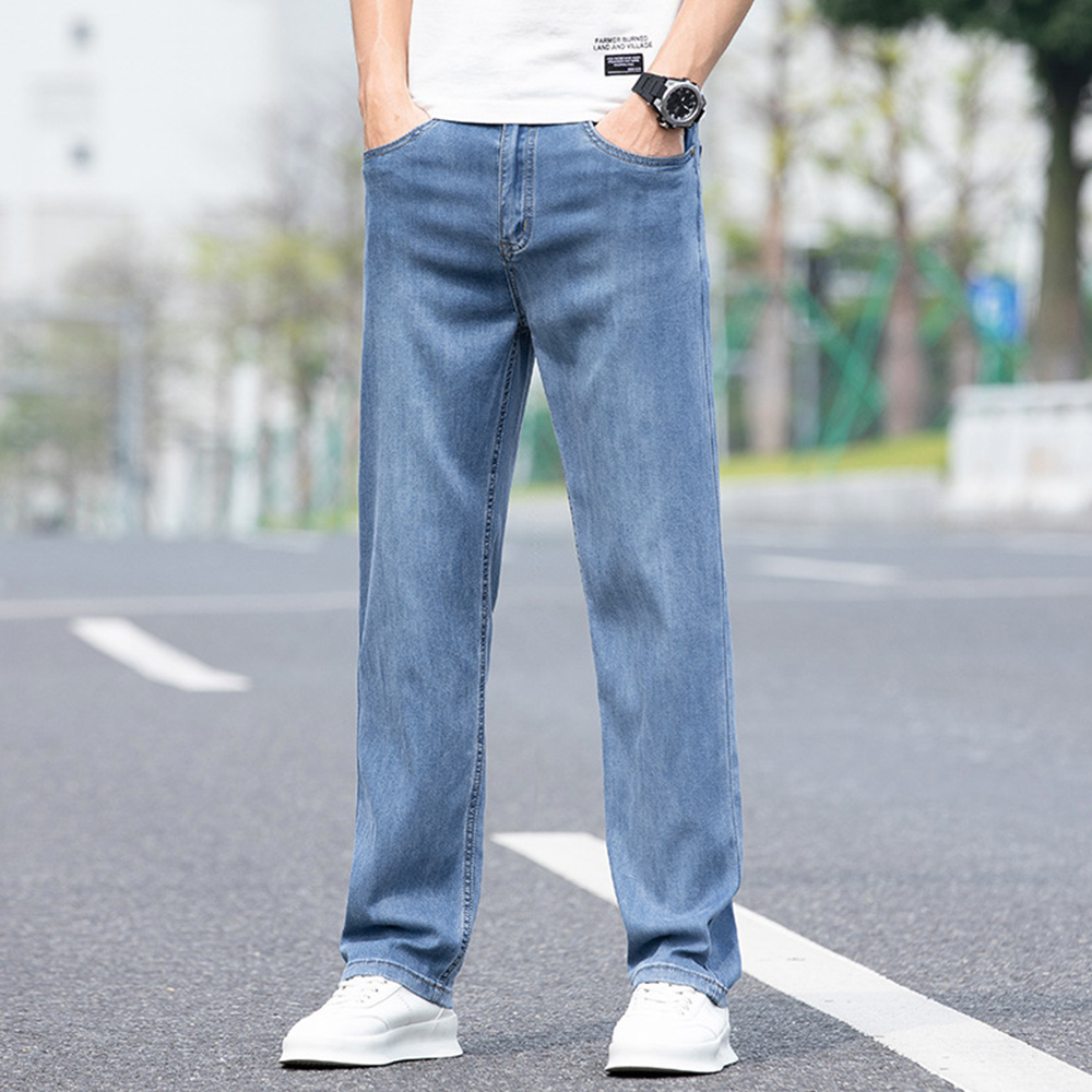 Men's Tencel Straight Jeans