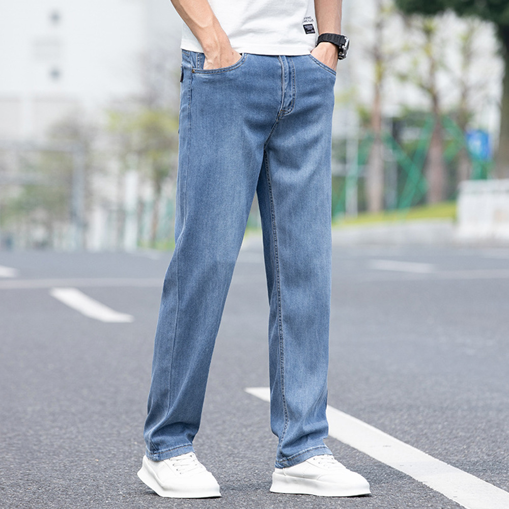 Men's Tencel Straight Jeans