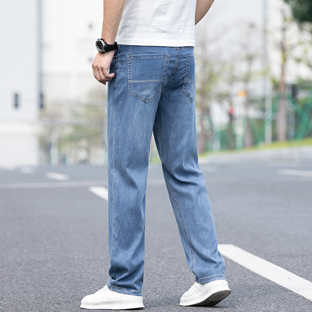Men's Tencel Straight Jeans