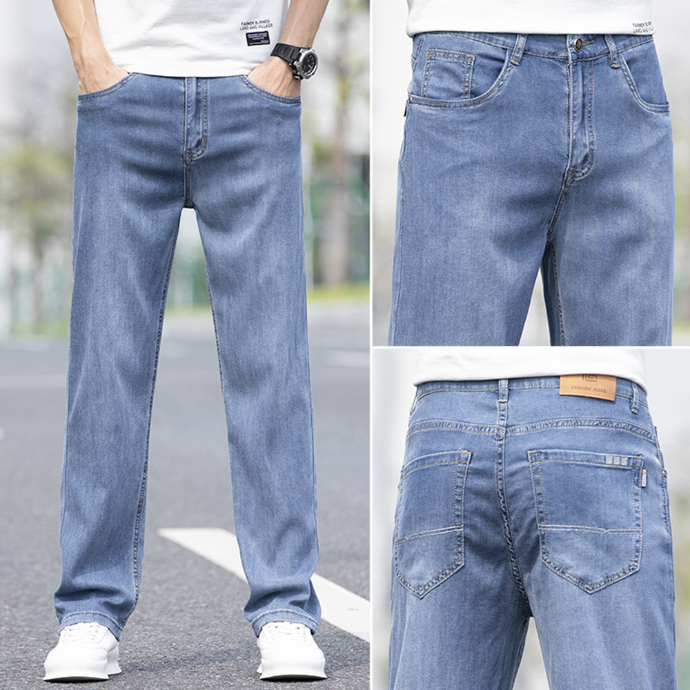 Men's Tencel Straight Jeans