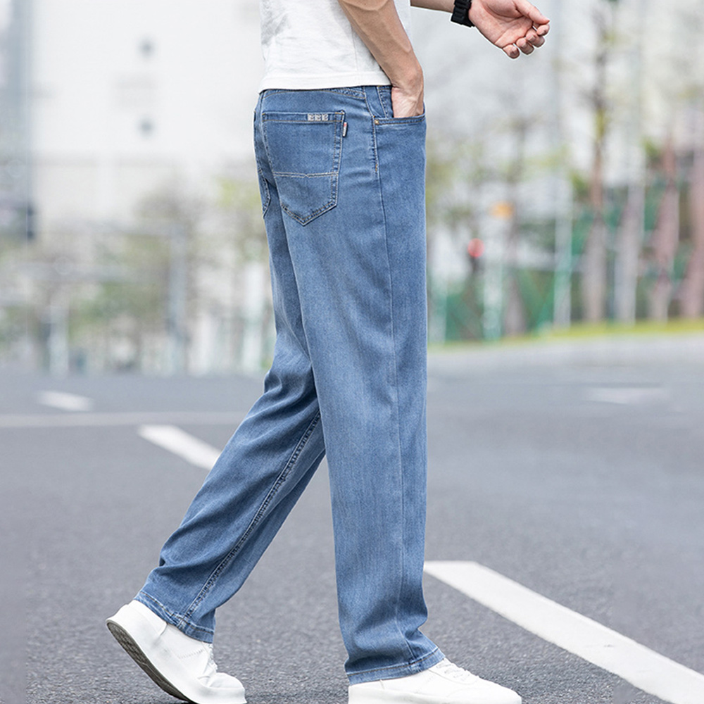 Men's Tencel Straight Jeans