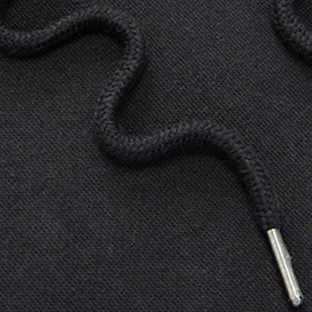 New winter velvet and thickened men's hooded sweatshirt trousers sports suit