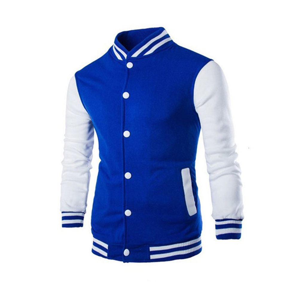 Men's Stand Collar Baseball Jacket