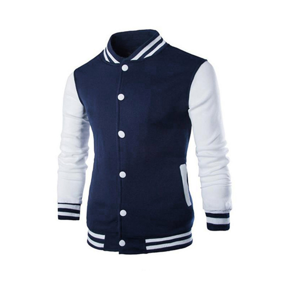 Men's Stand Collar Baseball Jacket