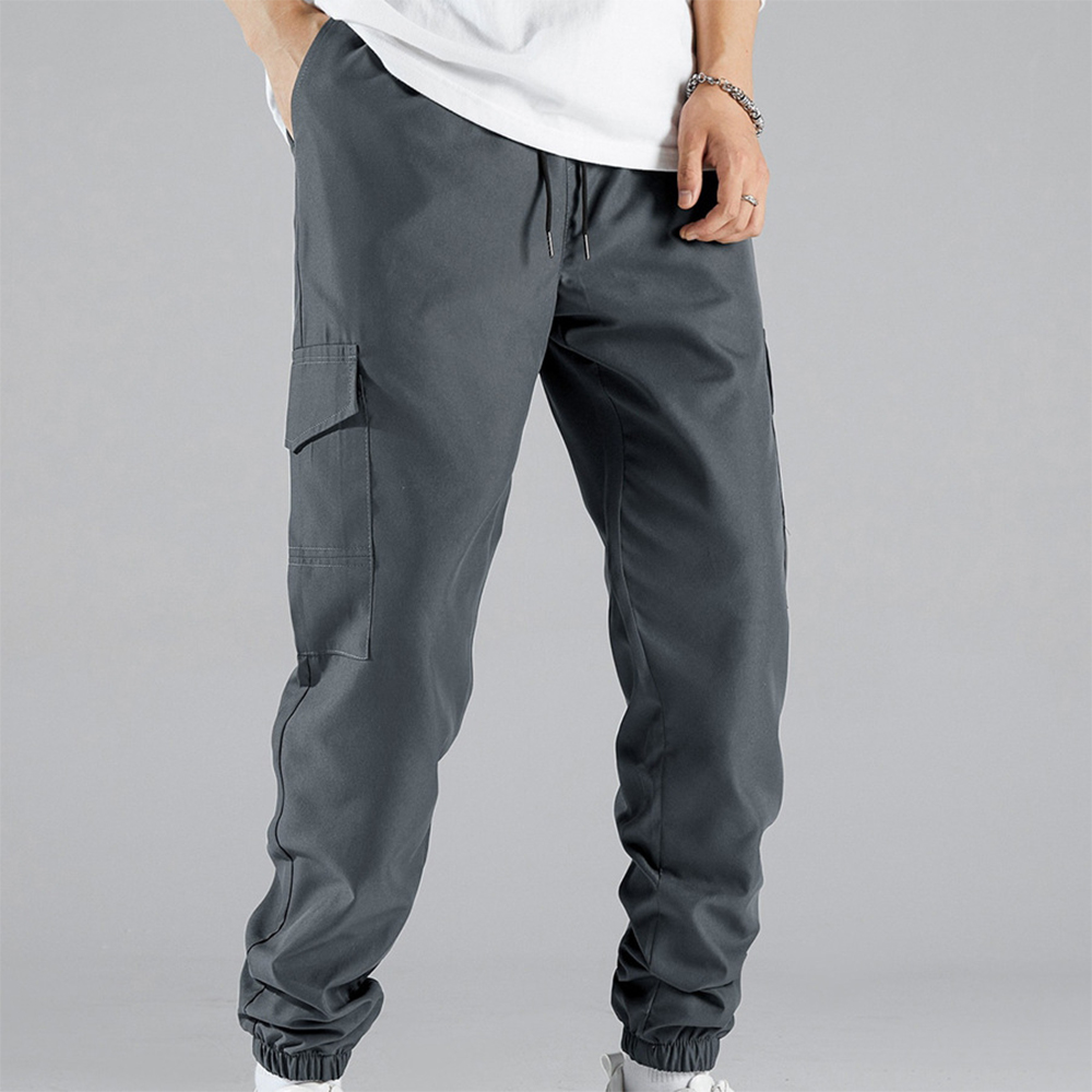 Men's vintage casual multi-pocket cargo pants
