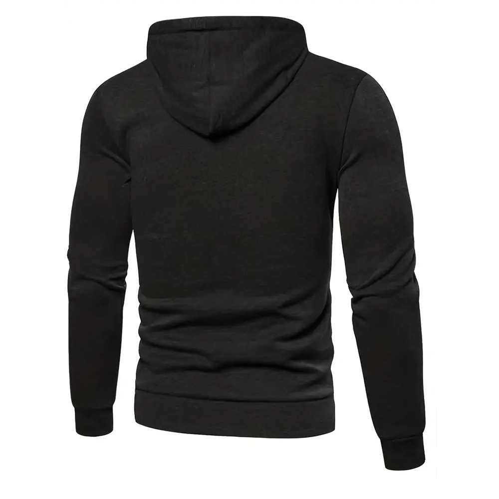 Men's Gradient Polka Dot Print Hoodie Zip-Up Sweatshirt Jacket
