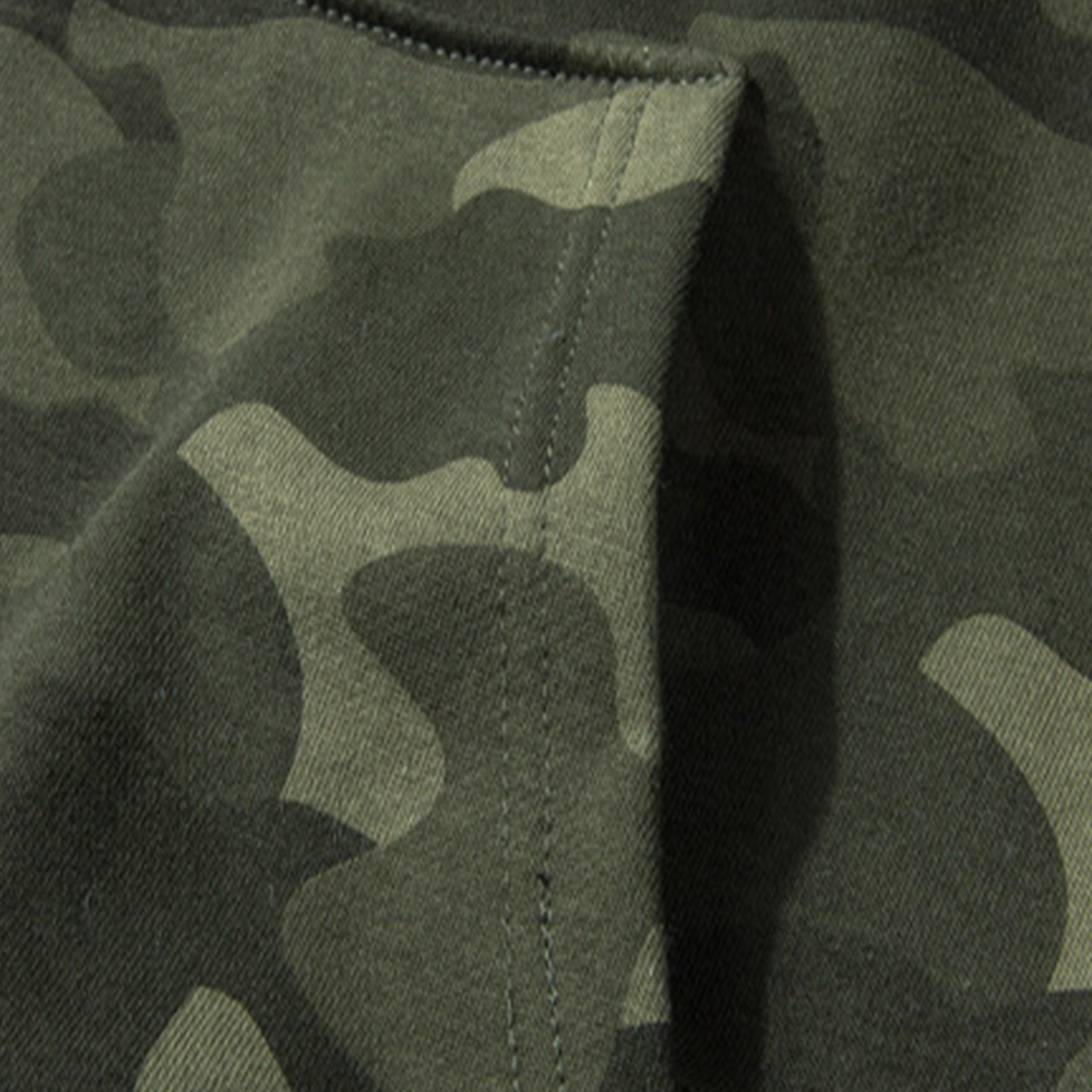 Spring and Autumn Men's Camouflage Hooded Sweatshirt