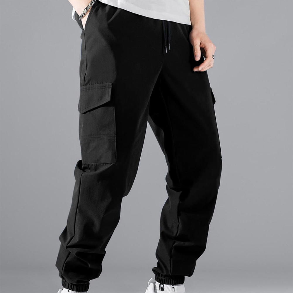 Men's vintage casual multi-pocket cargo pants