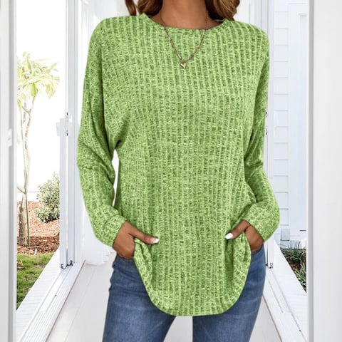 Women's casual oversized sweater styling