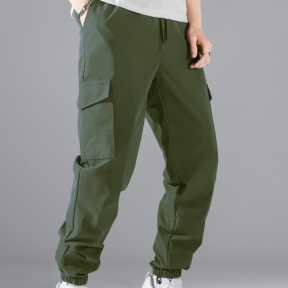 Men's vintage casual multi-pocket cargo pants