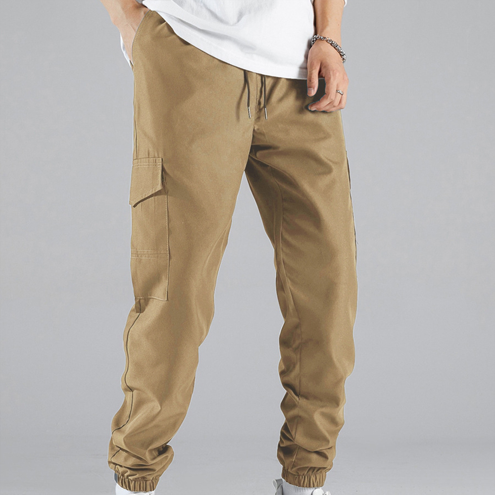 Men's vintage casual multi-pocket cargo pants