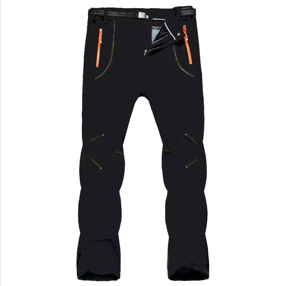 Hibote Wind- und wasserdichte Fleece-Warmhose für Herbst und Winter