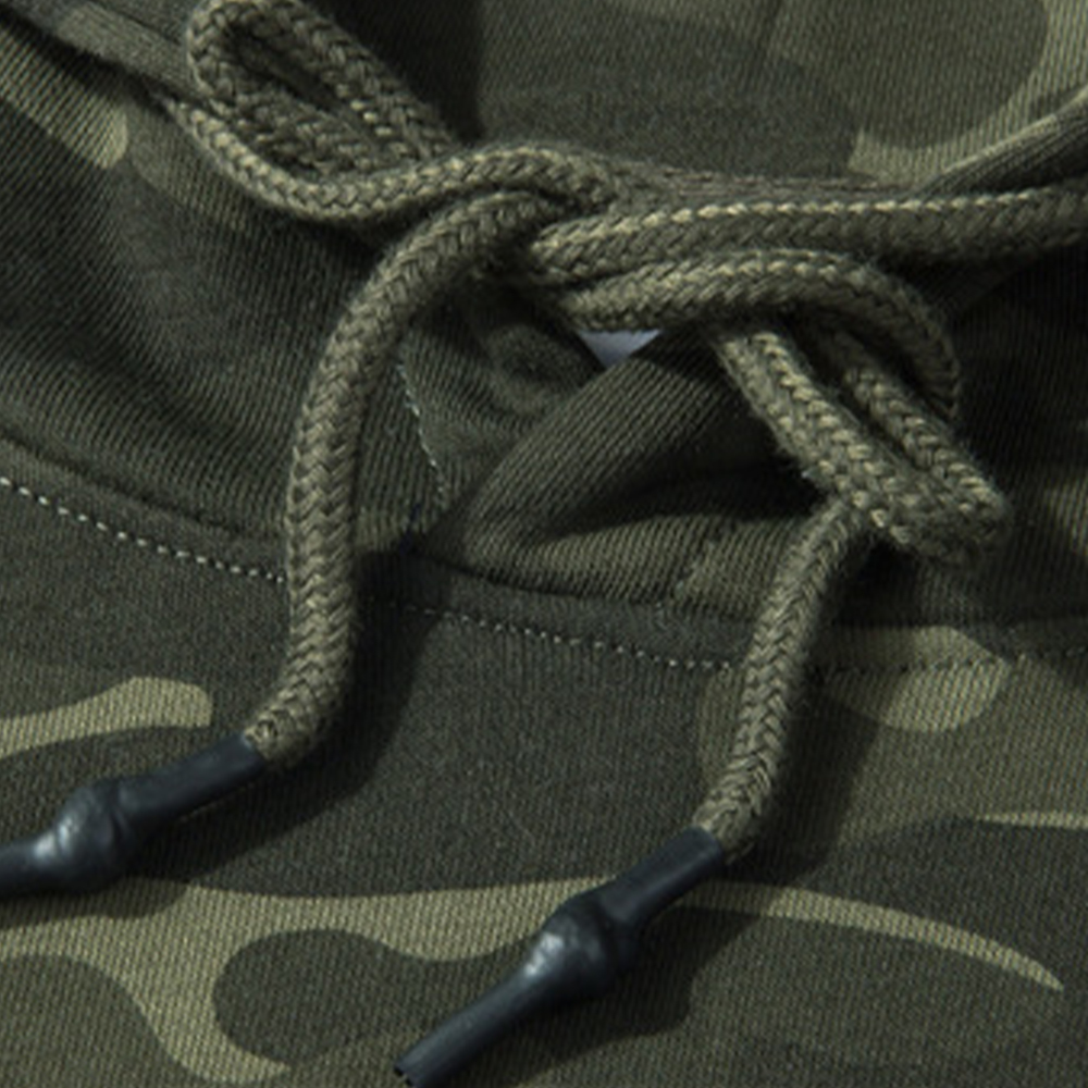 Spring and Autumn Men's Camouflage Hooded Sweatshirt