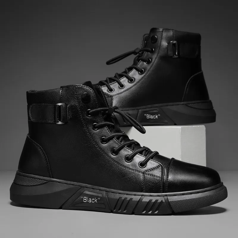 2026 Men's Genuine Leather Martin Boots[Large Size 39-48 ]