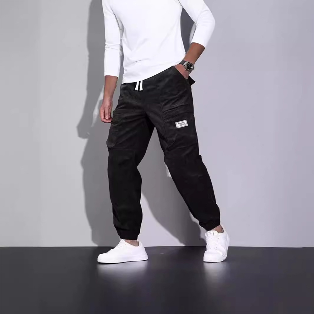 Men's corduroy Cargo pants
