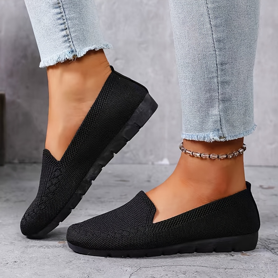 Orthopaedic Lightweight Knit Loafers: Ultra-Comfortable Pain Relief Slip-On Shoes