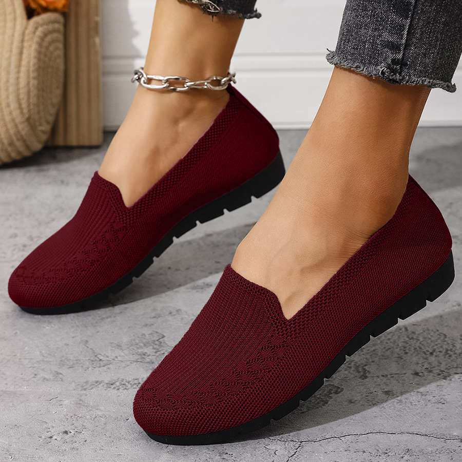 Orthopaedic Lightweight Knit Loafers: Ultra-Comfortable Pain Relief Slip-On Shoes