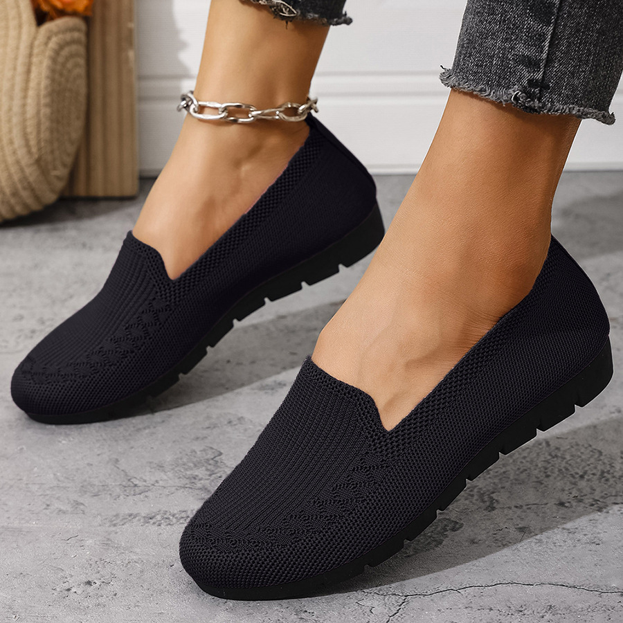 Orthopaedic Lightweight Knit Loafers: Ultra-Comfortable Pain Relief Slip-On Shoes