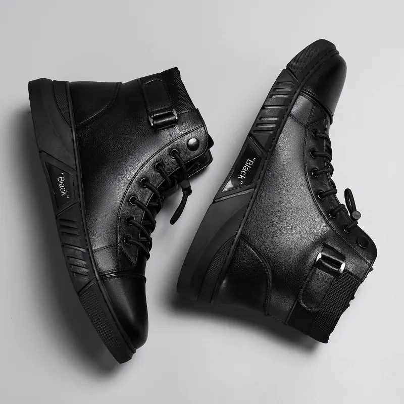 2026 Men's Genuine Leather Martin Boots[Large Size 39-48 ]