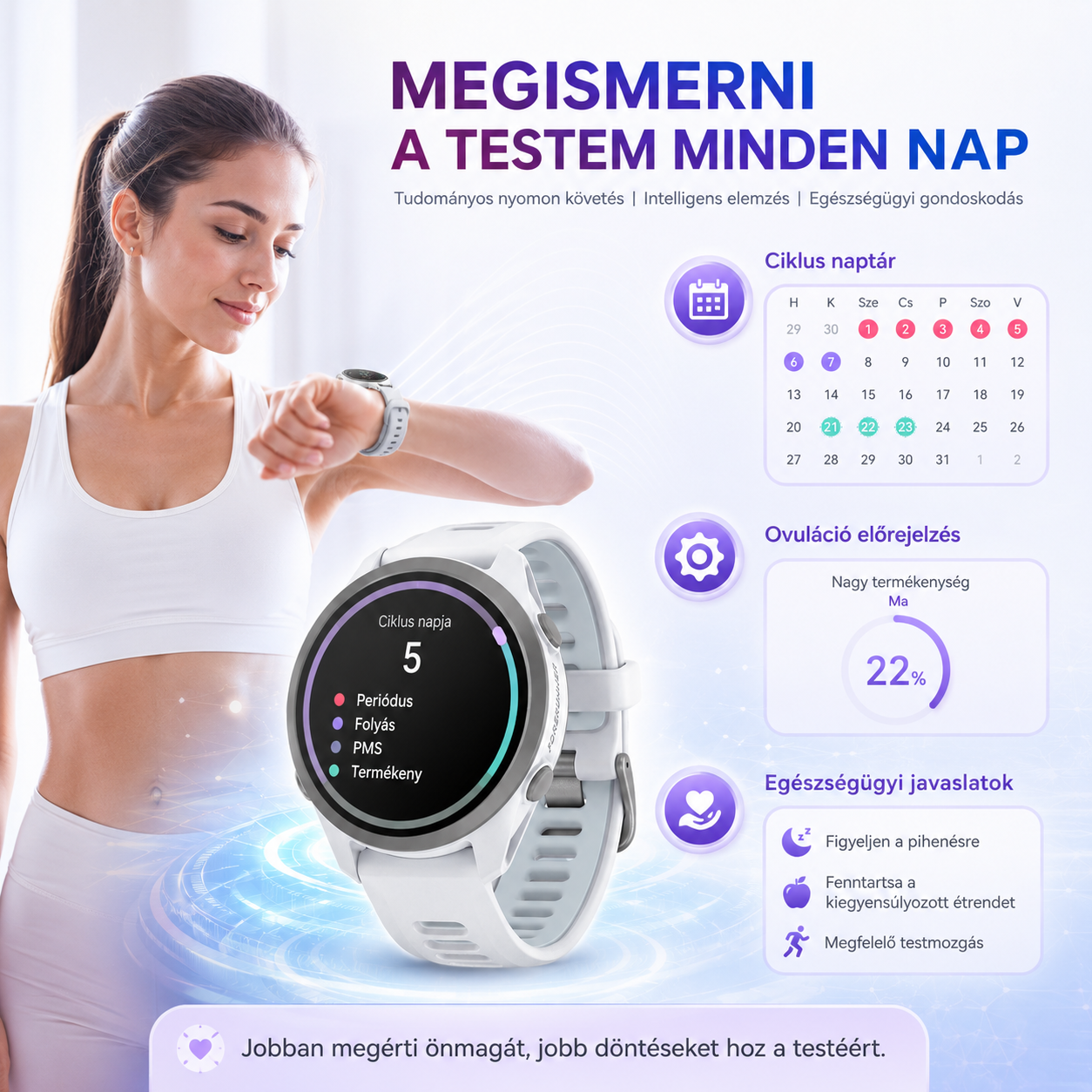 Az okosóra, amely minden nap vigyáz Önre