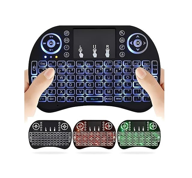 Wireless Mini Keyboard Remote Control Touchpad Mouse Combo-vsee