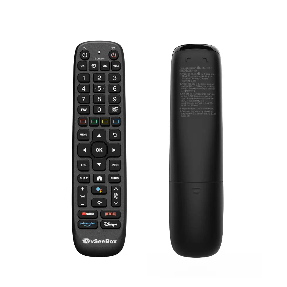 Original Bluetooth backlit remote control V6 series-vsee
