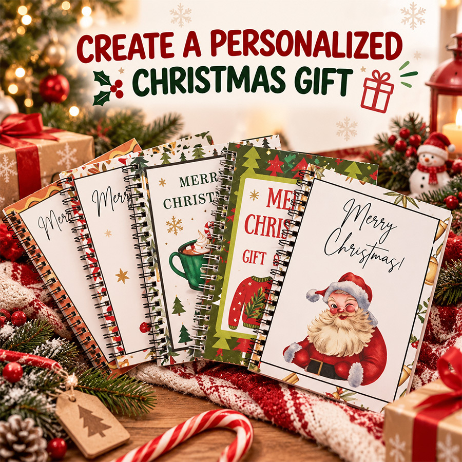 Christmas Gift Card Book – festive holiday gift card holder, product image 5