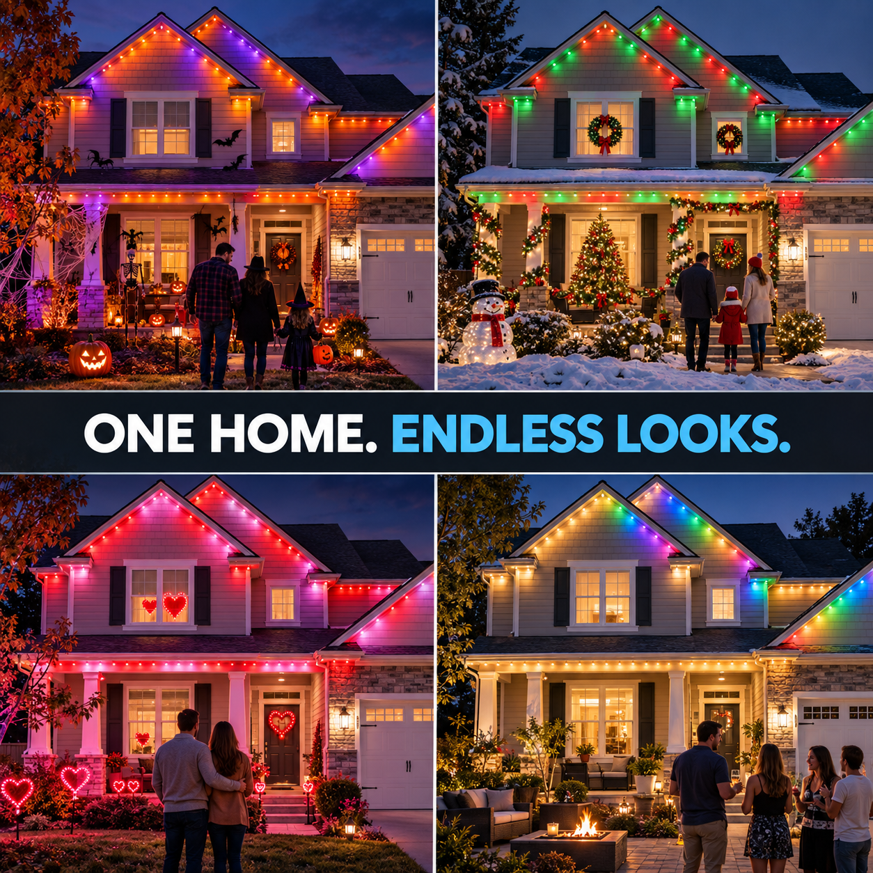 HALLOWEEN TONIGHT. CHRISTMAS TOMORROW.