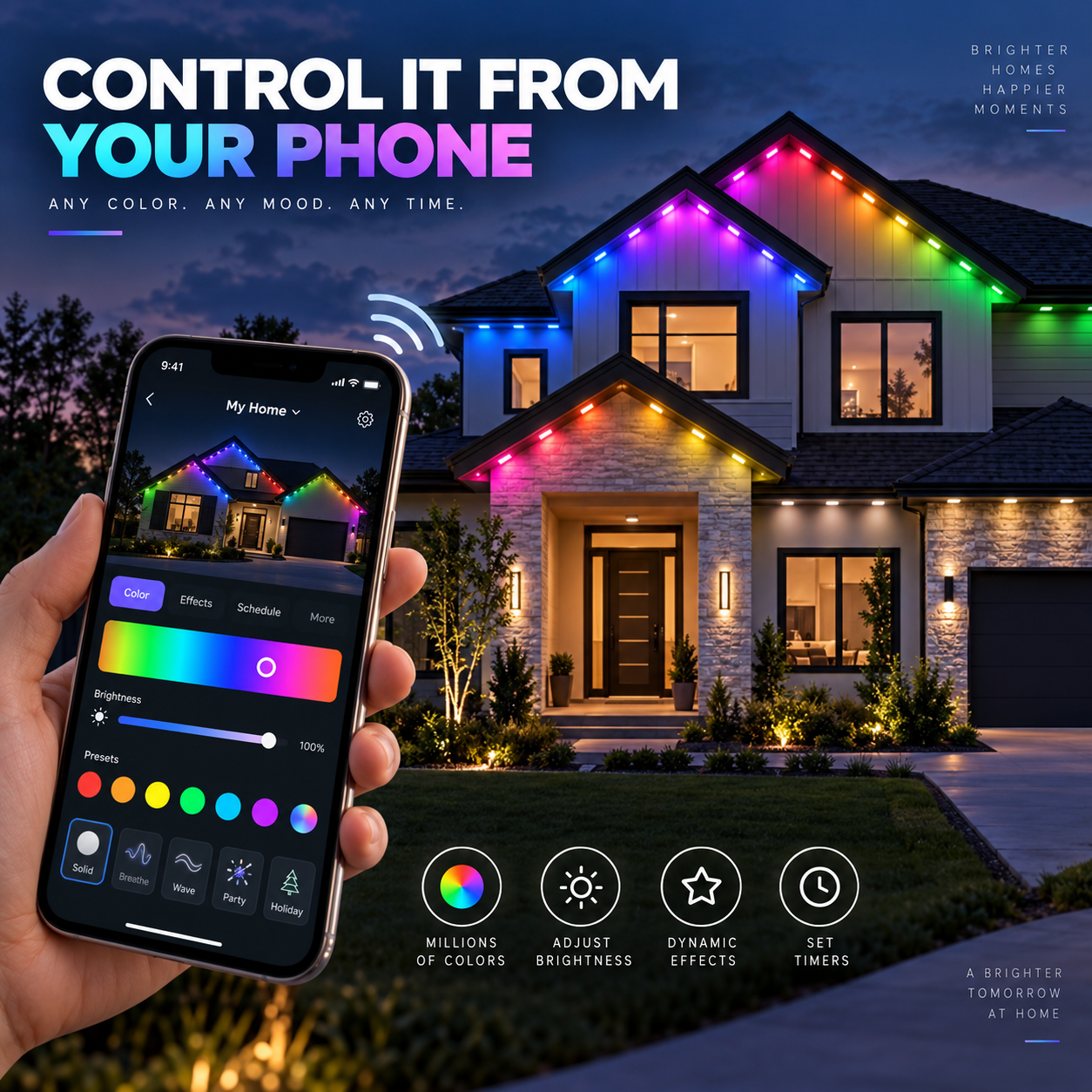 YOUR WHOLE HOUSE. ONE TAP AWAY.
