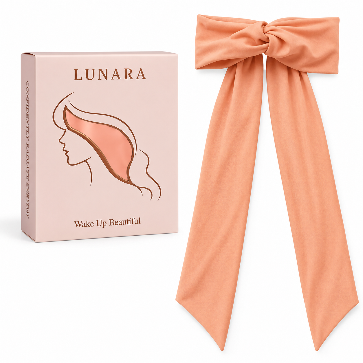 🎀 2-IN-1 HEATLESS CURLING BOW HEADBAND