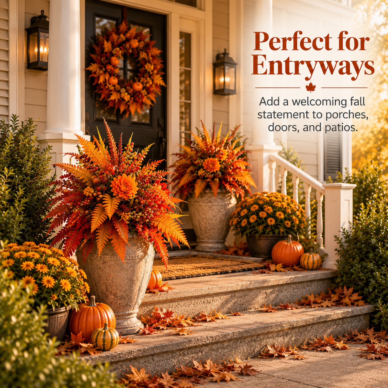 💥Hot Sale 50% Off 🍂 Autumn Harvest Floral Garden Stake Arrangement