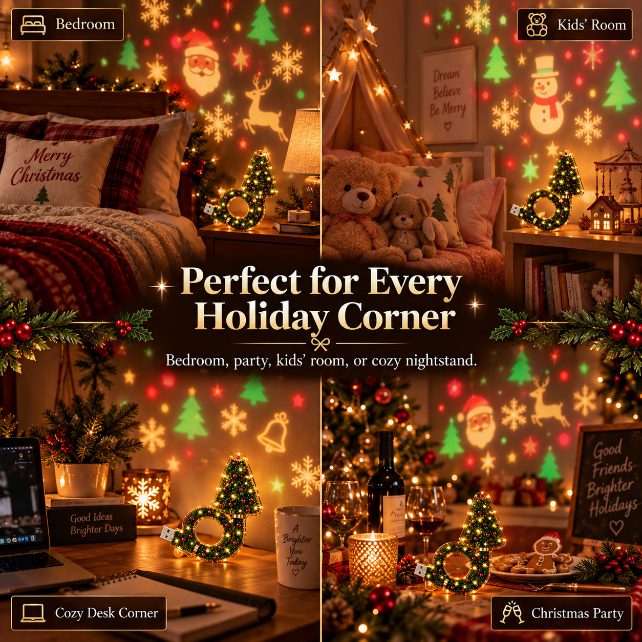 🎄 Christmas LED Projector Light