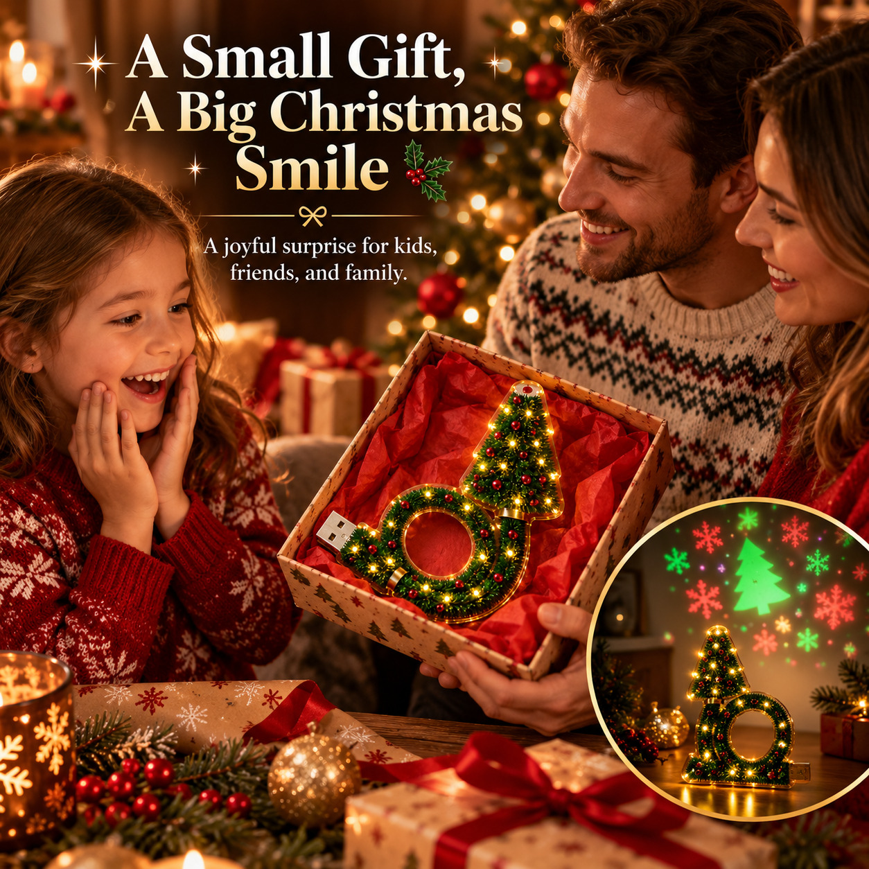 🎄 Christmas LED Projector Light