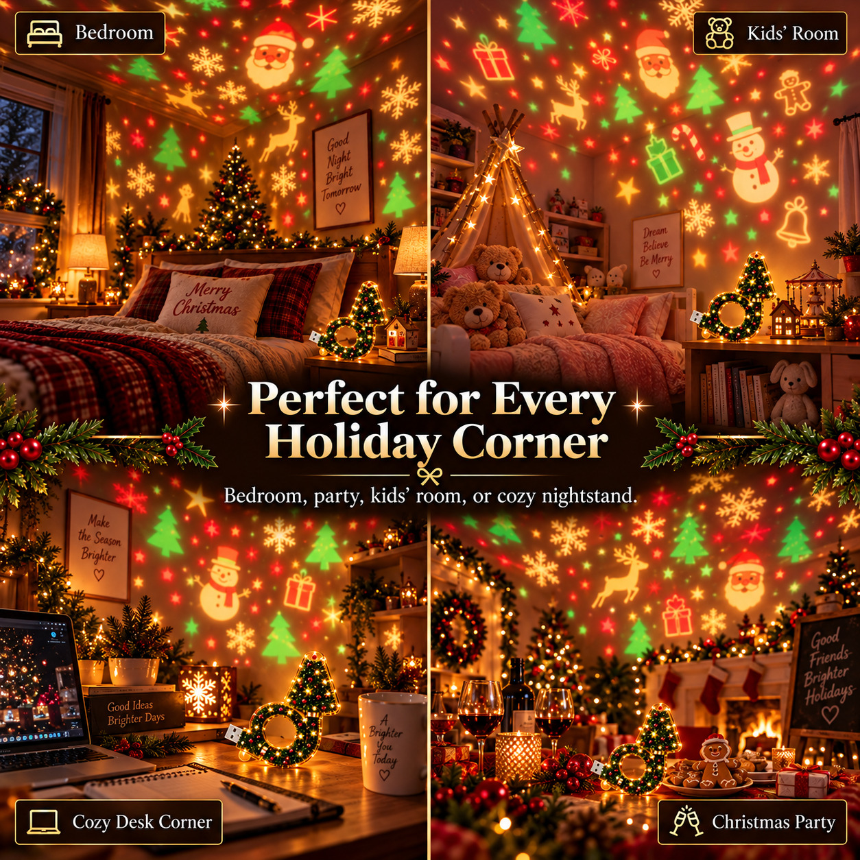 🎄 Christmas LED Projector Light