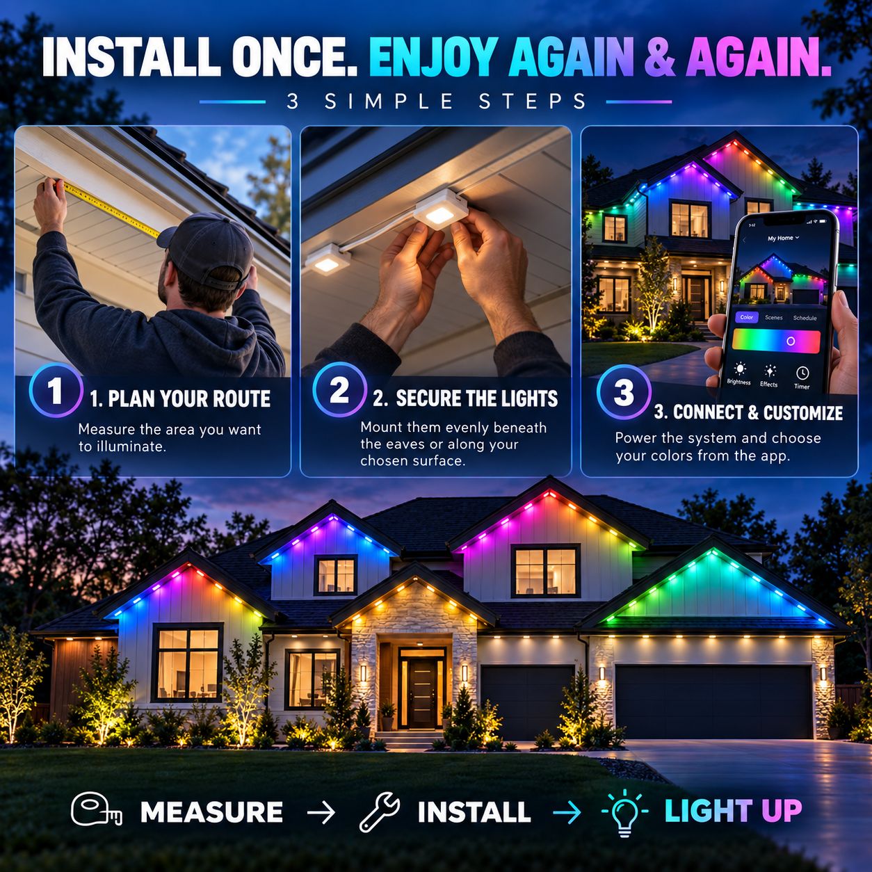 INSTALL ONCE. ENJOY AGAIN & AGAIN.