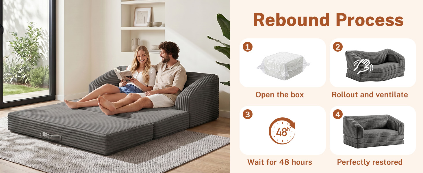 boneless couch